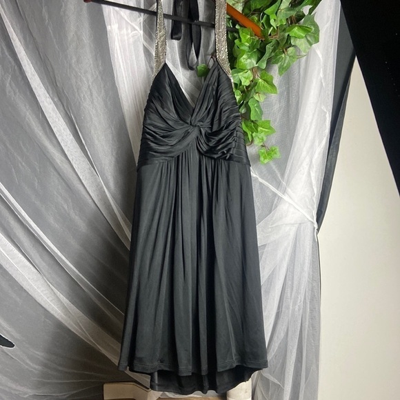 BCBG Maxazria Black Mini Cocktail Dress​ - Picture 1 of 9